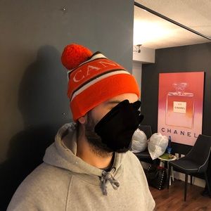 Canada Goose merino Pom hat